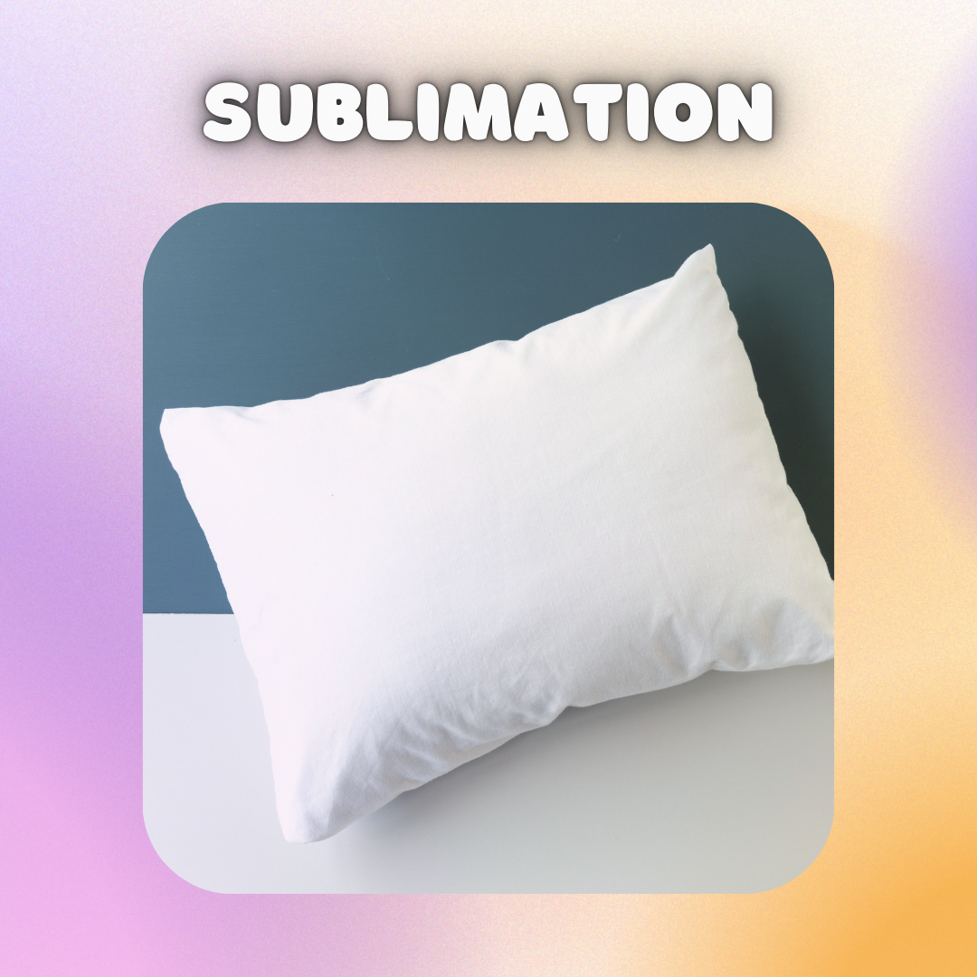 press your sublimation custom designs on pillow