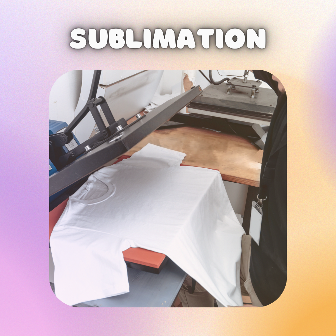press your sublimation designs on apparel for your events