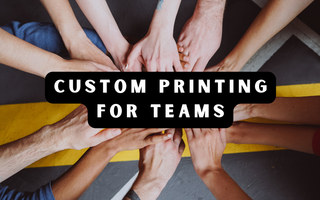 Custom Printing for Sports Jerseys, School Teams, Business Uniforms, and More