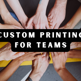 Custom Printing for Sports Jerseys, School Teams, Business Uniforms, and More